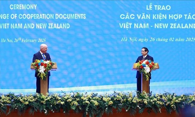 Vietnam-Neuseeland-Beziehungen zur umfassenden strategischen Partnerschaft aufwertet