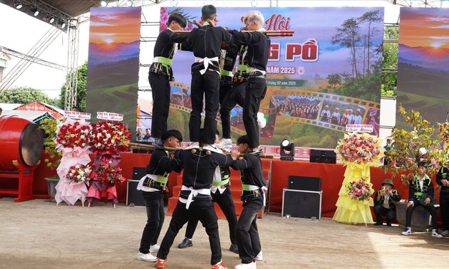 Eindruck beim Hang-Po-Fest in der Provinz Dak Lak