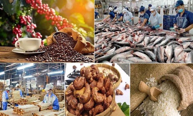 Exportwert von land- und forstwirtschaftlichen Produkten und Meeresfrüchten steigt um über acht Prozent