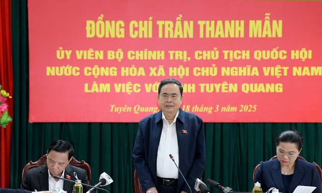 Parlamentspräsident: Tuyen Quang soll neue Impulse für Entwicklung schaffen
