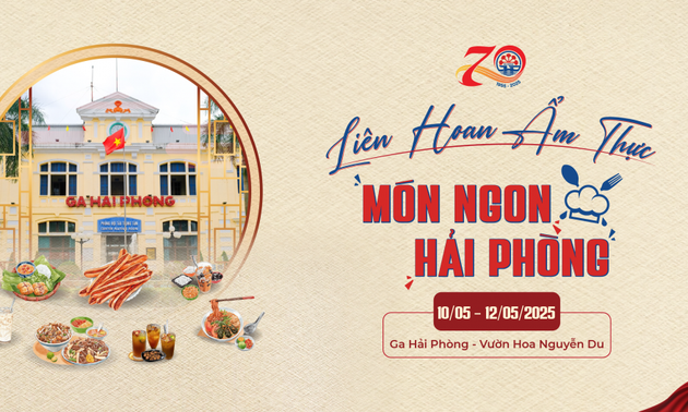 Küchenfestival der Stadt Hai Phong 2025 