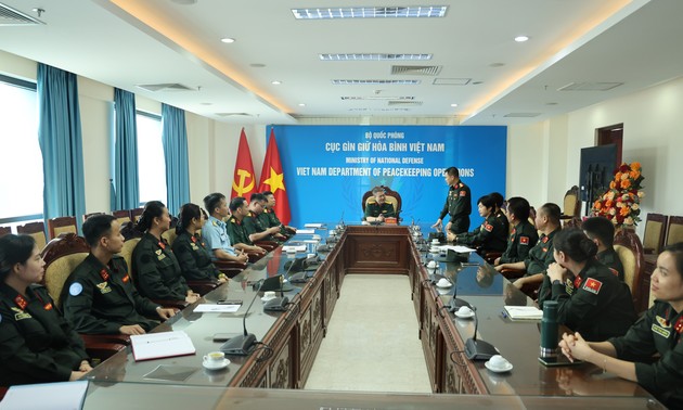 Zusammenarbeit zwischen Verteidigungsministerium und Polizeiministerium in UN-Friedenssicherung