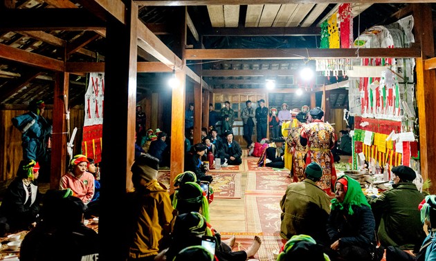 Das Cap Sac-Fest der Volksgruppe Dao in Ha Giang