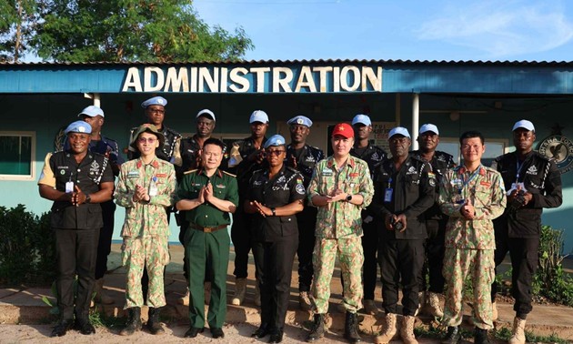 Arbeitsergebnisse des Lazaretts Nr. 6 im Südsudan bewertet