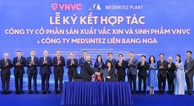 Russland transfertiert Technologie zur Herstellung von Medikamenten und Impfstoffen neuer Generation für Vietnam