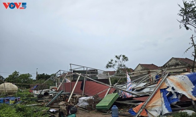 Auslandskanal VOV5 ruft zu Spenden für Opfer des Taifuns Bualoi auf