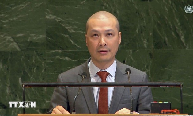 Vietnam appelliert an eine Lösung für einen gleichberechtigten und nachhaltigen Frieden in Gaza