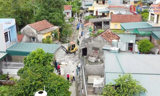 Wohnviertel Dong Mai in der Provinz Quang Ninh verbessert Infrastruktur