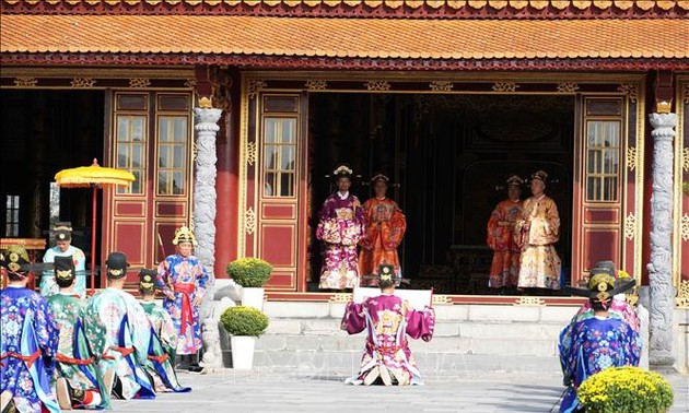 Hofzeremonie zum Mondneujahr der Nguyen-Dynastie wiederbelebt