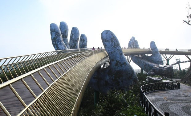 Da Nang’s Golden Bridge among world’s most iconic