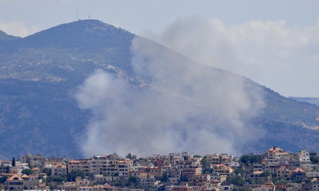 Top Hezbollah commander among 14 killed in Israeli strike on Beirut