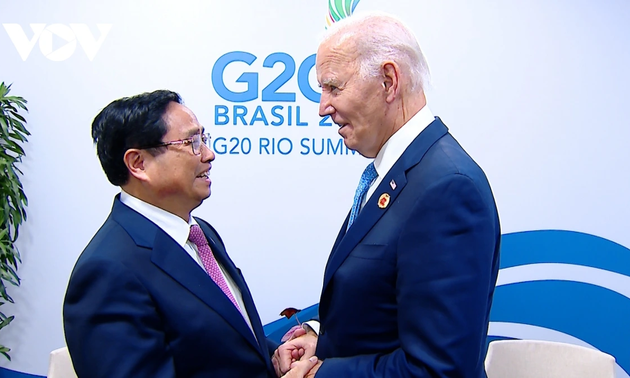 Vietnam’s PM meets world leaders at G20 Summit