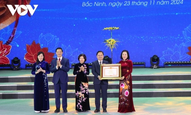 Bac Ninh celebrates 15 years of UNESCO's recognition of Quan ho folk songs  