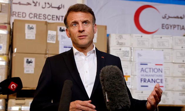 Macron says France could recognize Palestinian state in June