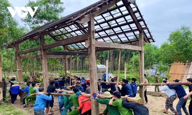 195,000 substandard houses replaced nationwide