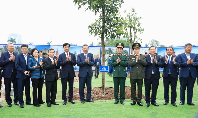 Planting trees today sows seeds of happiness for the future: Party leader