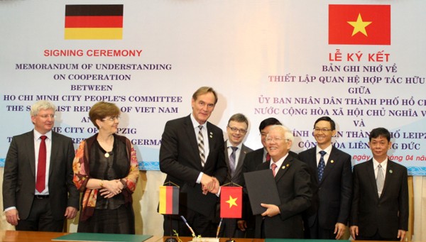 Germany’s Leipzig, HCM City establish cooperative ties