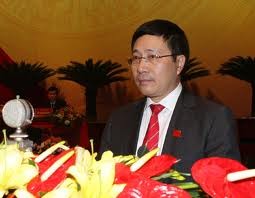 Außenminister Pham Binh Minh beendet seinen Brunei-Besuch