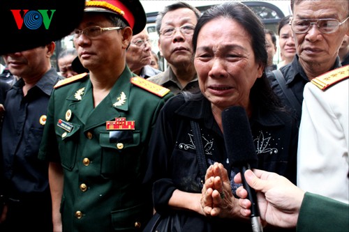 Bürger in Dien Bien trauern um den Tod des Generals Vo Nguyen Giap