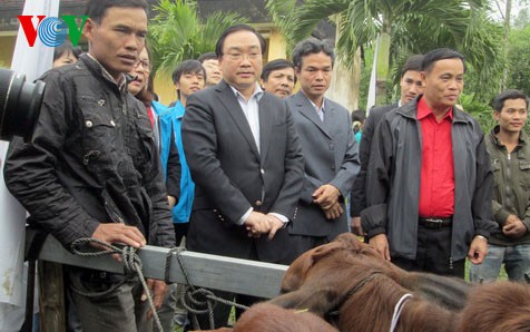 Vizepremierminister Hoang Trung Hai besucht Quang Ngai