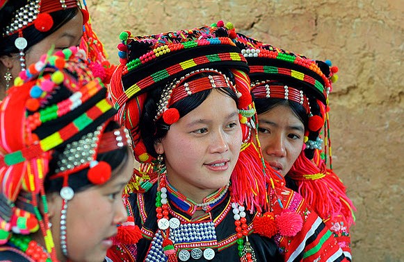 Sitten und Bräuche bei Hochzeit der Giay in Lao Cai