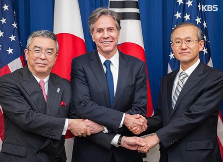 Südkorea, die USA und Japan erhöhen Druck auf Nordkorea