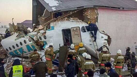 12 Tote beim Flugzeugunglück in Kasachstan