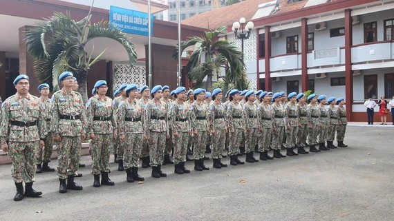 Letztes Training für vietnamesische Friedensmission im Südsudan