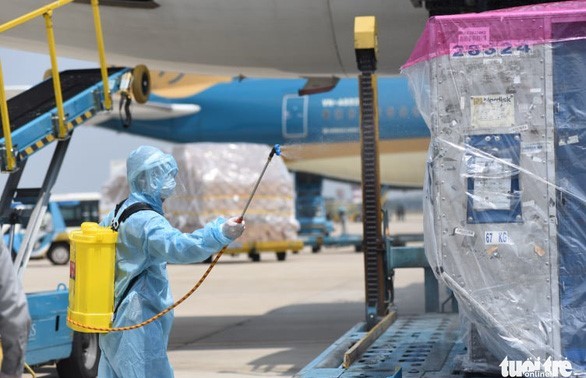 Fast 120.000-Impfstoff-Einheiten gegen COVID-19 sind in Ho Chi Minh Stadt eingetroffen