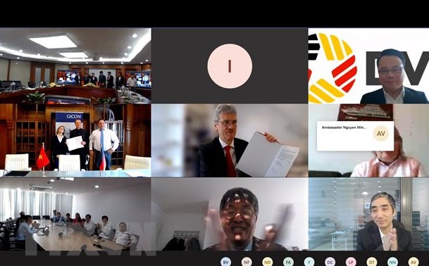 Deutsches Unternehmen GICON unterzeichnet Vereinbarung mit vietnamesischem Forschungsinstitut für Erdöl und Erdgas