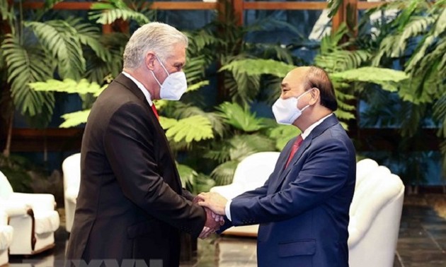 Medien in Kuba berichten über Besuch von Staatspräsident Nguyen Xuan Phuc 