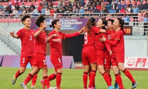 Die vietnamesische Fußballnationalmannschaft der Frauen nimmt an Training in Japan teil