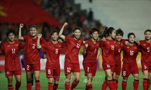 Vietnamesische Fußballnationalmannschaft der Frauen verbessert sich um einen Platz auf der Weltrangliste