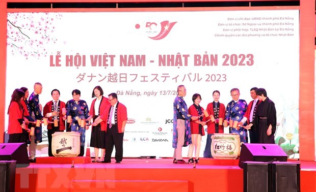 Eröffnung des Vietnam-Japan-Festivals 2023 in Da Nang