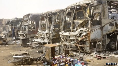 Suicide bombing in Nigeria kills 22