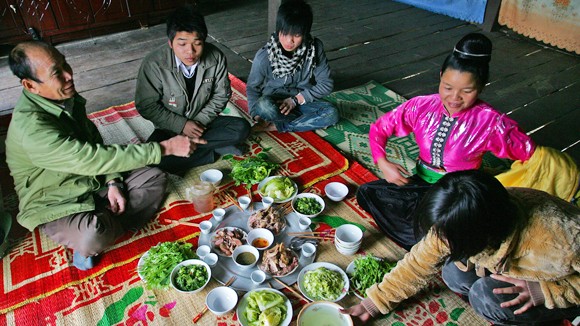 Prácticas del Tet de los Thai negros