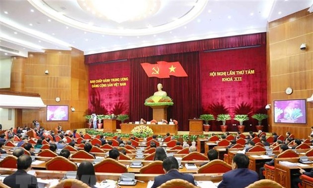 Anuncian resultados del octavo pleno del Comité Central del Partido Comunista de Vietnam