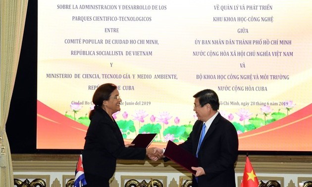 Ciudad Ho Chi Minh y Cuba refuerzan la cooperación en ciencia y tecnología