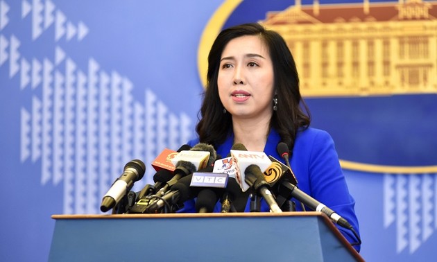 Vietnam protege su soberanía marítima según el derecho internacional, afirma la portavoz de Cancillería