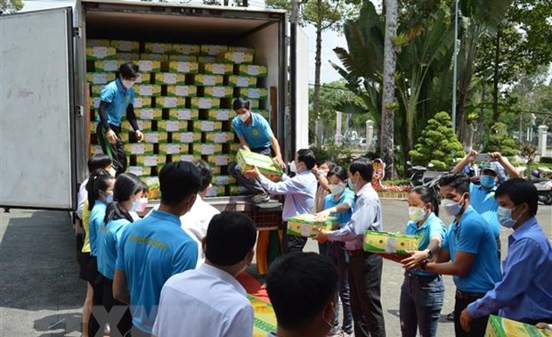 Dong Thap exporta el primer lote de mangos a Europa