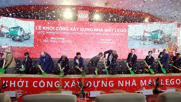 Comienzan construcción de fábrica de Lego en Binh Duong