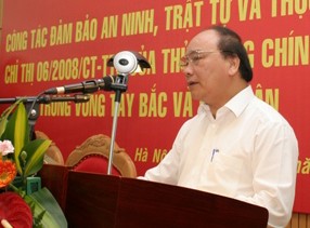 Resaltan misiones de seguridad en región septentrional de Vietnam