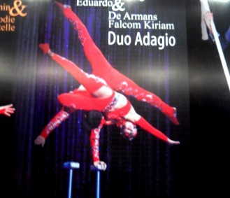 Circo cubano: Amor en “lenguaje corporal”