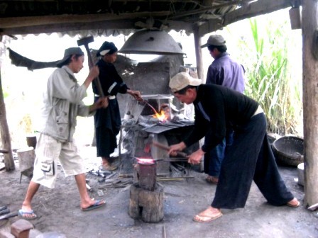 Ferretería de los Nung en Cao Bang