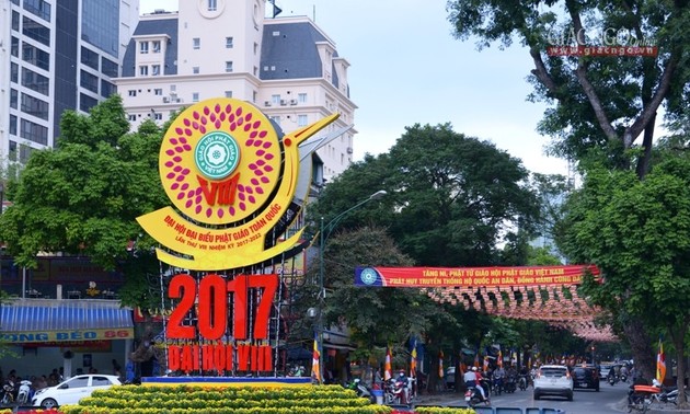 Ouverture du 8ème congrès national de l’Eglise bouddhique du Vietnam