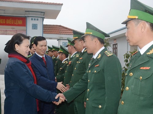 Nguyên Thi Kim Ngân en déplacement à Hà Giang