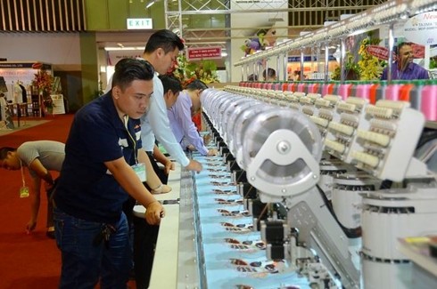 Hô Chi Minh-ville : salon international du textile et de la chaussure