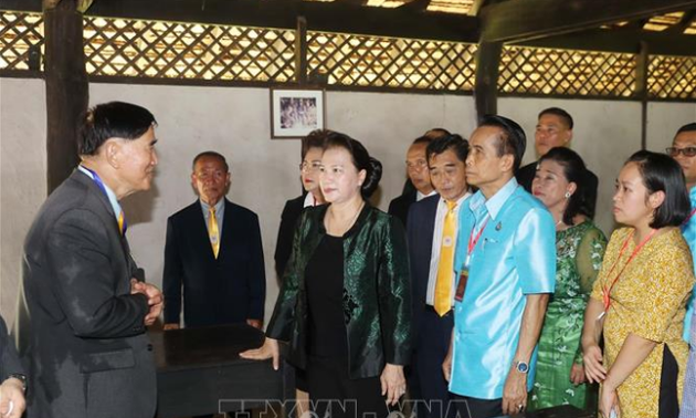 Nguyên Thi Kim Ngân en déplacement dans la province d’Udon Thani, en Thaïlande