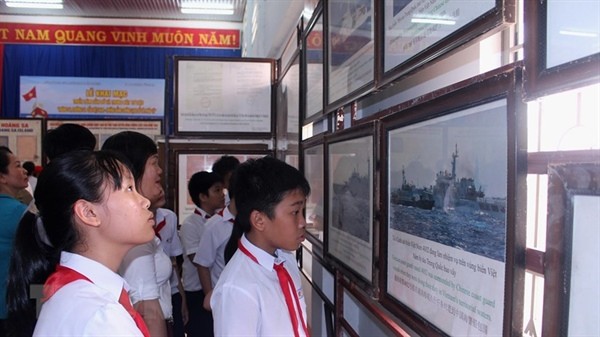 Exposition sur Hoang Sa, Truong Sa dans la province de Binh Thuân