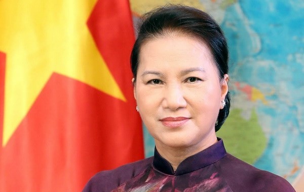 Activités de Nguyên Thi Kim Ngân en Russie